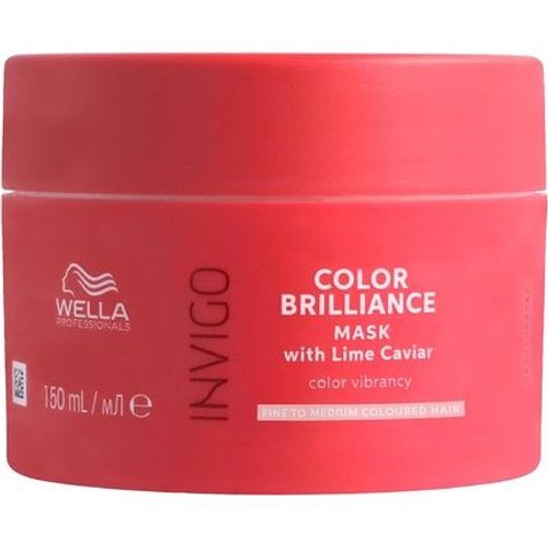 Wella Professionals Invigo Color Brilliance Masque Cheveux Cheveux Colorés Fins À Normaux 150ml 