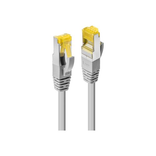 Lindy - Câble réseau - RJ-45 (M) pour RJ-45 (M) - 15 m - SFTP, PiMF - CAT 7 (câble)/CAT 6a (connecteurs) - sans halogène, sans crochet - gris