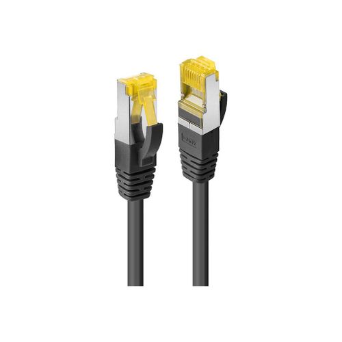 Lindy - Cordon de raccordement - RJ-45 (M) pour RJ-45 (M) - 20 m - SFTP, PiMF - CAT 7 (câble)/CAT 6a (connecteurs) - sans halogène, sans crochet - noir