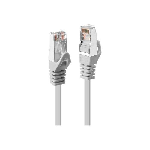 Lindy - Cordon de raccordement - RJ-45 (M) pour RJ-45 (M) - 1 m - paire torsadée écrantée (F/UTP) - CAT 5e - moulé, sans crochet, bloqué - gris (pack de 50)