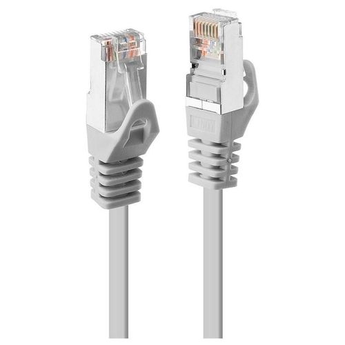Lindy - Cordon de raccordement - RJ-45 (M) pour RJ-45 (M) - 3 m - paire torsadée écrantée (F/UTP) - CAT 5e - moulé, sans crochet, bloqué - gris (pack de 50)