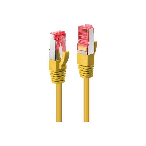 Lindy - Cordon de raccordement - RJ-45 (M) pour RJ-45 (M) - 30 m - SFTP, PiMF - CAT 6 - moulé, sans crochet - jaune