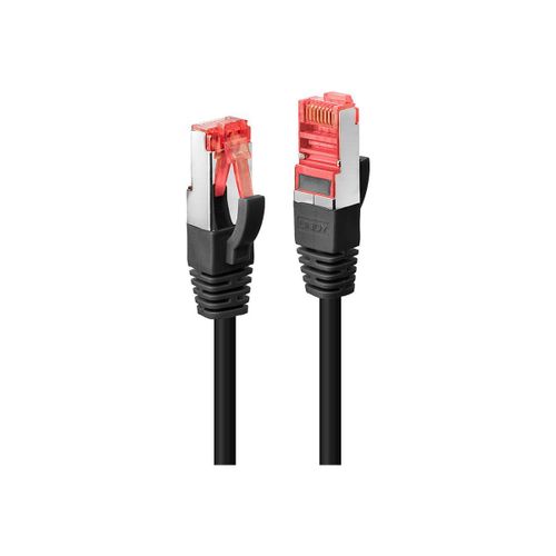Lindy - Cordon de raccordement - RJ-45 (M) pour RJ-45 (M) - 20 m - SFTP, PiMF - CAT 6e - moulé, sans crochet - noir