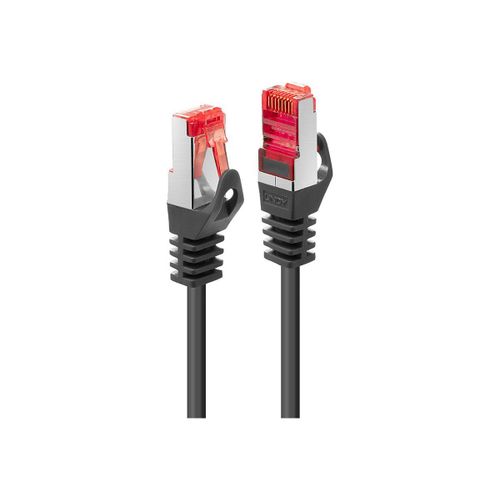 Lindy - Cordon de raccordement - RJ-45 (M) pour RJ-45 (M) - 5 m - SFTP, PiMF - CAT 6 - moulé, sans crochet, bloqué - noir