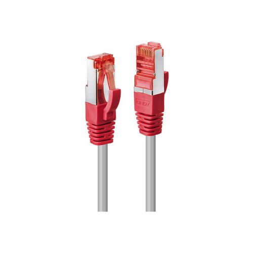 Lindy - Câble inverseur - RJ-45 (M) pour RJ-45 (M) - 3 m - SFTP, PiMF - CAT 6e - sans crochet - gris