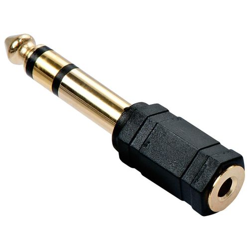 Lindy - Adaptateur audio - jack stéréo mâle pour mini-phone stereo 3.5 mm femelle