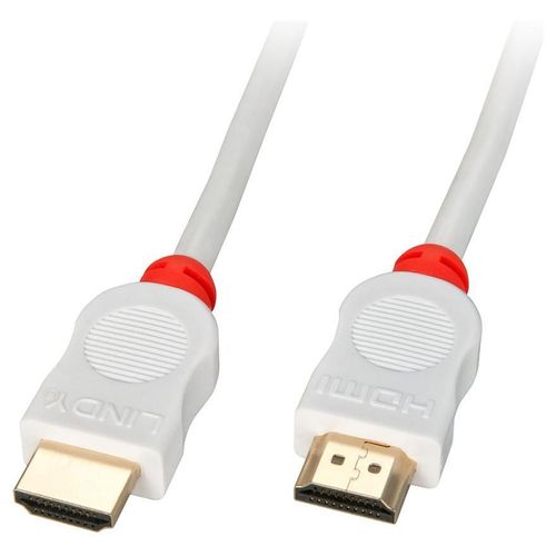 Lindy - Câble HDMI - HDMI mâle pour HDMI mâle - 1 m - triple blindage - blanc