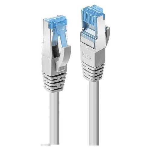 Lindy - Cordon de raccordement - RJ-45 (M) pour RJ-45 (M) - 50 cm - 5.8 mm - U/UTP, non blindé - CAT 6a - sans halogène, sans crochet - gris