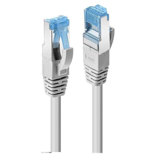 Lindy - Cordon de raccordement - RJ-45 (M) pour RJ-45 (M) - 1 m - 5.8 mm - U/UTP, non blindé - CAT 6a - sans halogène, sans crochet - gris