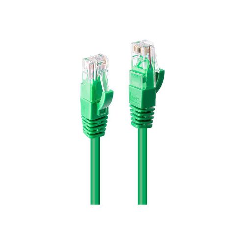 Lindy - Câble réseau - RJ-45 (M) pour RJ-45 (M) - 20 m - UTP - CAT 6 - moulé, sans crochet, bloqué - vert