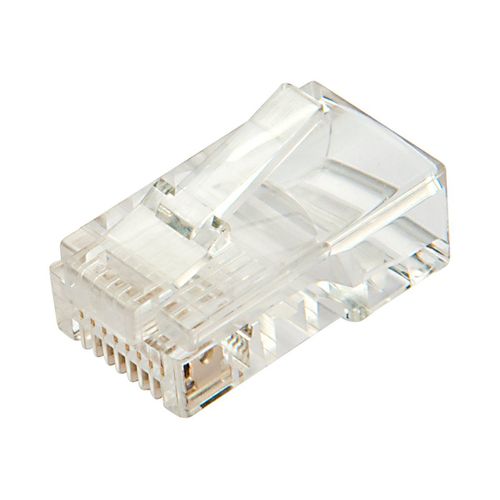 Lindy - Connecteur de réseau - RJ-45 (M) - UTP - CAT 5e - transparent - (quantité par pack : 10)