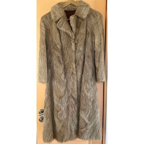 Magnifique Manteau En Fourrure Ragondin Taille 40 42