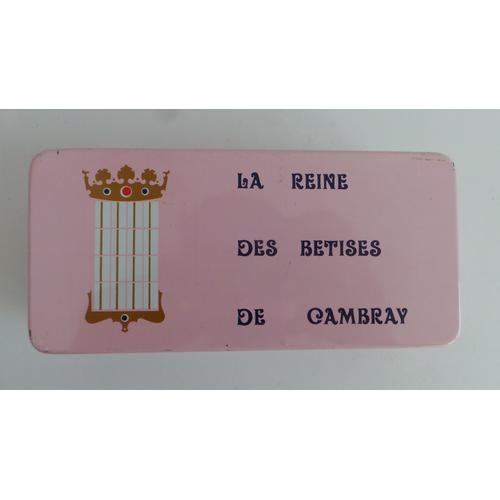 Boîte Métallique La Reine Des Bétises De Cambray