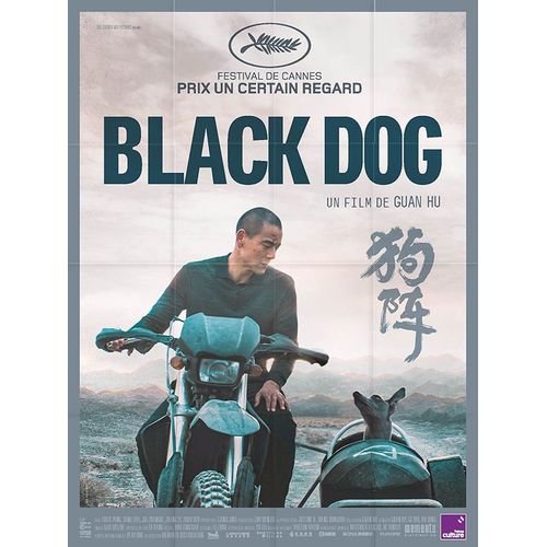 Black Dog - Véritable Affiche De Cinéma Pliée - Format 120x160 Cm - De Hu Guan Avec Eddie Peng, Liya Tong - 2025