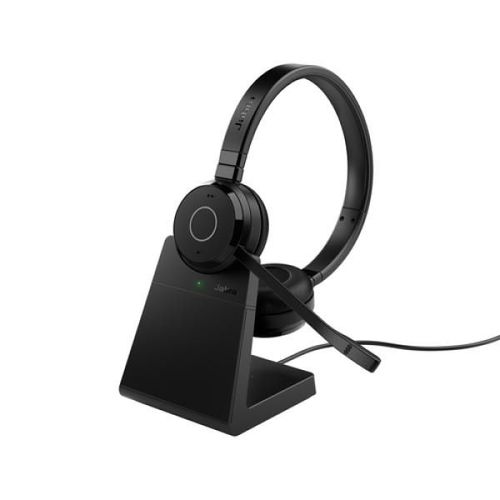 Micro-casque - Bluetooth - sans fil - USB-A via adaptateur Bluetooth - Jabra - Jabra Evolve 65 TE Stereo - Micro-casque - sur-oreil