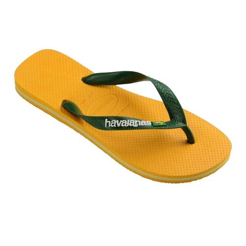 Havaianas Hav. Brasil Logo Colour Jaune