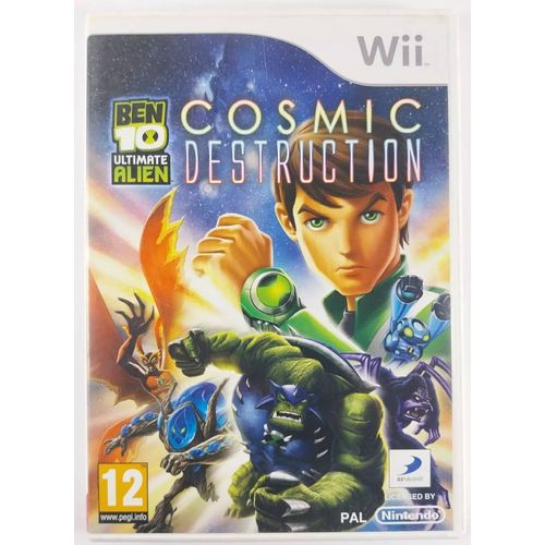Ben 10 Ultimate Alien Cosmic Destruction Jeu Nintendo Wii Pal Fr Complet/ M3
