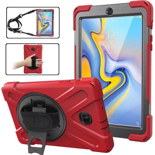 Coque Renforcée Samsung Galaxy Tab A 10.5" 2018 Anti-Choc Rouge Vrac Bigben