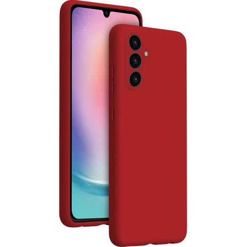 Coque Samsung Galaxy A25 Softtouch Silicone Rouge Bigben