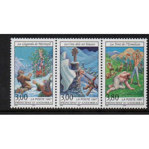 Andorre Timbres Les Contes De Fées 1997
