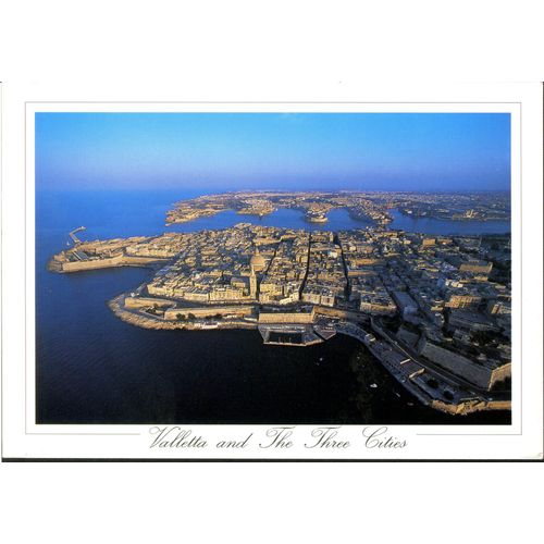 Carte Postale Malta, Valleta And The Three Cities