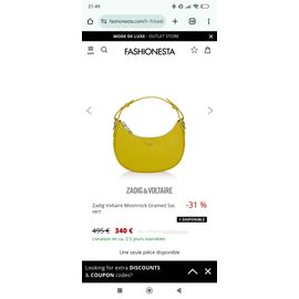 Sac Zadig et Voltaire jaune