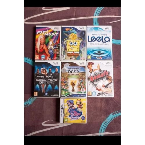 Lot 7 Jeux Neufs Wii Nintendo Et Ds