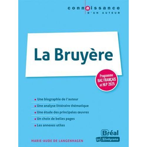 La Bruyère - Programme Bac Français Et Hlp 2025