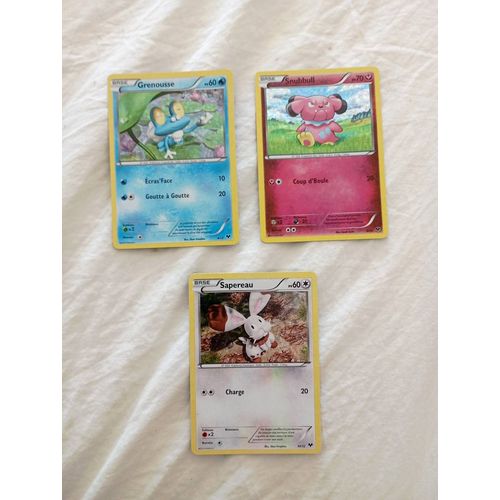 Lot De 3 Cartes Pokémon 2013