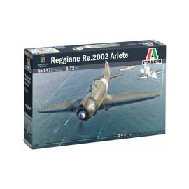 Maquette Avion - Italeri - Reggiane Re.2002 Ariete - Échelle 1:72 - Décalcomanies Incluses - À Partir De 14 Ans-Italeri