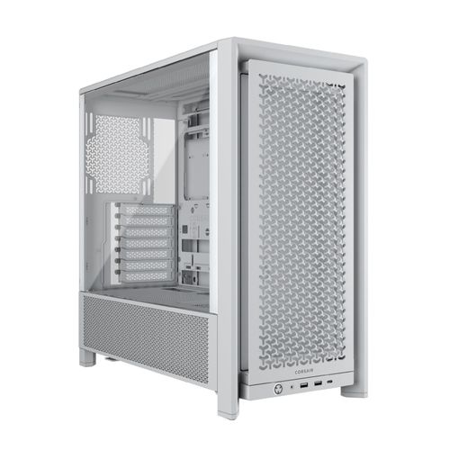 CORSAIR FRAME 4000D Boîtier Modulaire ATX de Taille Moyenne Débit d'air Élevé,InfiniRail Système de Montage des Ventilateurs,ASUS