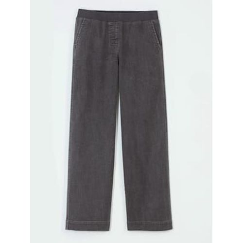 Jupe-Culotte En Jean 96% Coton - - Gris Denim