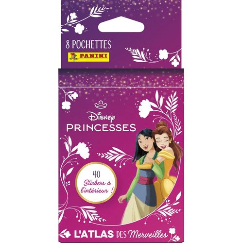 Stickers Disney Princess 2025 Blister 8 Pochettes