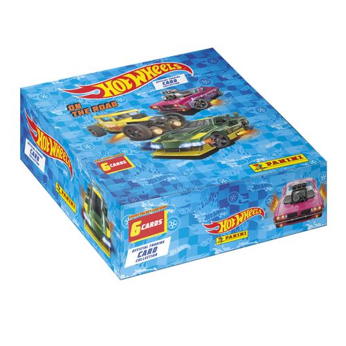 Stickers Hot Wheels Tc Boite De 24 Pochettes + 1 Carte El