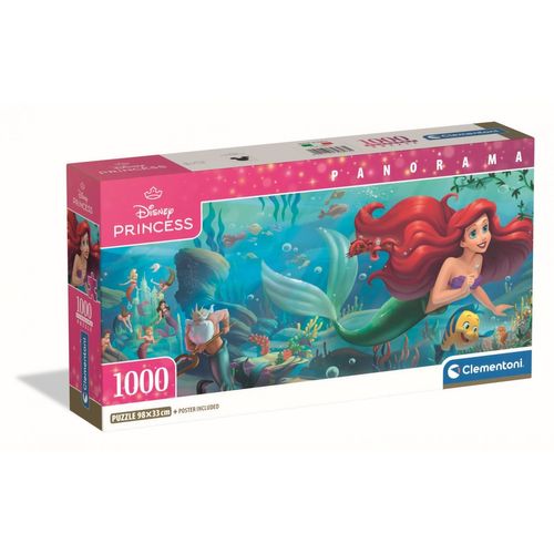 Puzzle Adulte Compact 1000 Pièces Panorama - La Petite Sirène