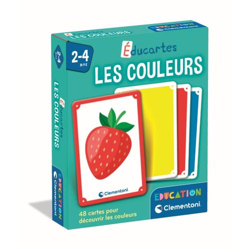Éducation Clementoni Les Couleurs - Éducartes