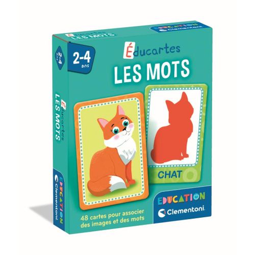 Éducation Clementoni Les Mots - Éducartes