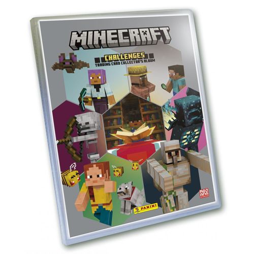 Stickers Minecraft Tc 4 Starter-Pack 1 Binder + 2 Pochettes + 1 Patch + 1 El Card