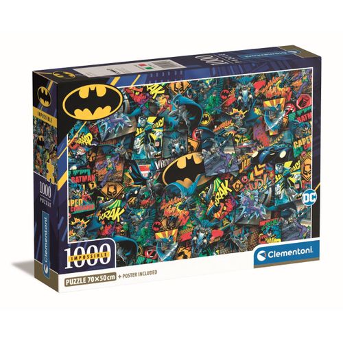 Puzzle Adulte Compact 1000 Pièces - Impossible Batman