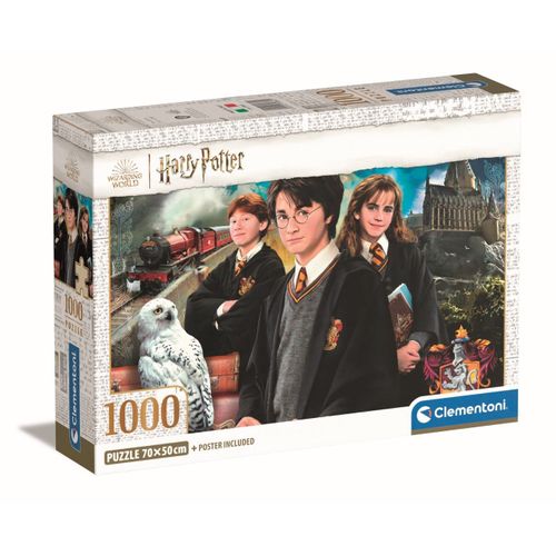 Puzzle Adulte Compact 1000 Pièces - Harry Potter
