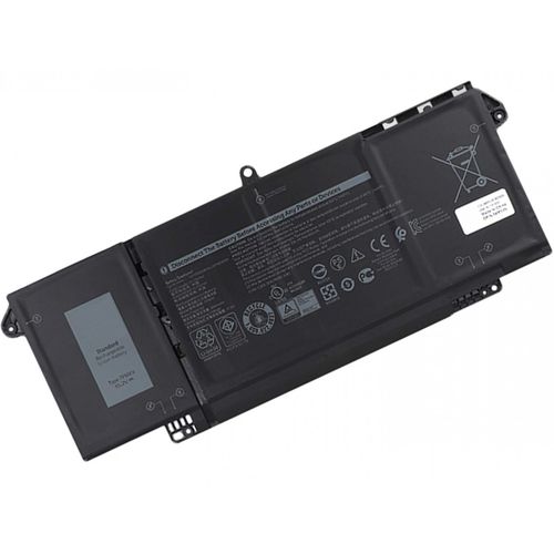 DLH - Batterie de portable (équivalent à : Dell 7FMXV, Dell 9JM71, Dell TN2GY, Dell 07FMXV, Dell 4M1JN, Dell 1PP63, Dell 09JM71, Dell HDGJ8, Dell MHR4G) - lithium-polymère - 3900 mAh - 60 Wh -...