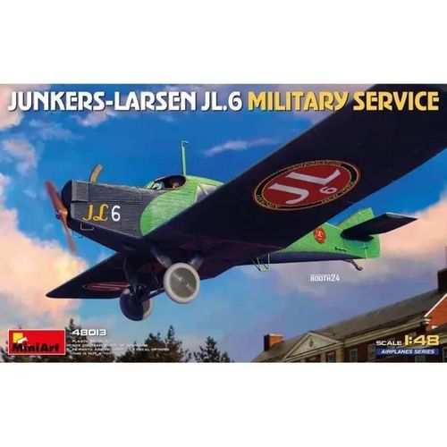 Maquette Avion - Mini Art - Junkers-Larsen Jl.6 - 1:48 - Plastique - À Partir De 14 Ans-Mini Art