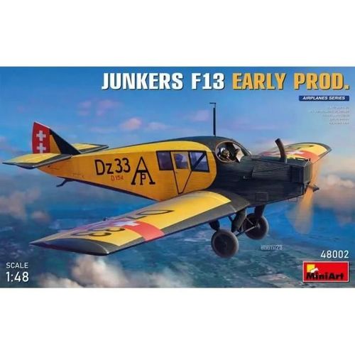 Maquette Avion - Mini Art - Junkers F13 Early Prod - 1:48 - Plastique - À Partir De 10 Ans-Mini Art
