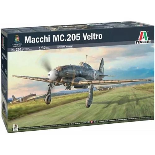 Maquette Avion - Italeri - Macchi Mc.205 Veltro - Échelle 1:32 - Plastique - À Partir De 14 Ans-Italeri