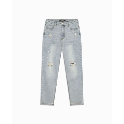 Black Bananas Enfants Straight Fit Painter Jean