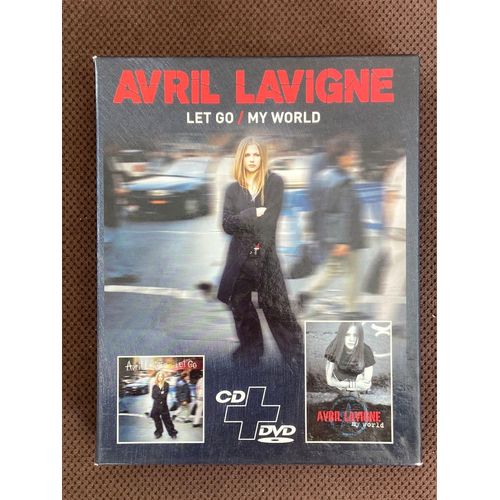 Avril Lavigne Let Go/ My World Coffret Dvd+Cd Très Rare 