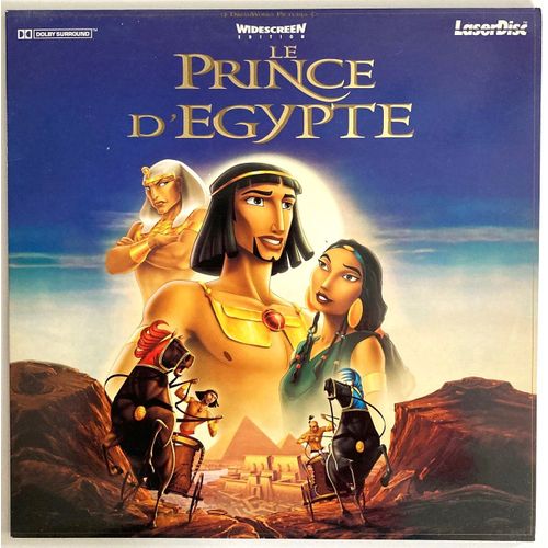 Laserdisc Le Prince D'egypte 1998 Vf