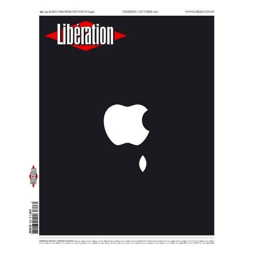 Libération N°9456 - 7 Octobre 2011 - Steve Jobs Manque À L'apple