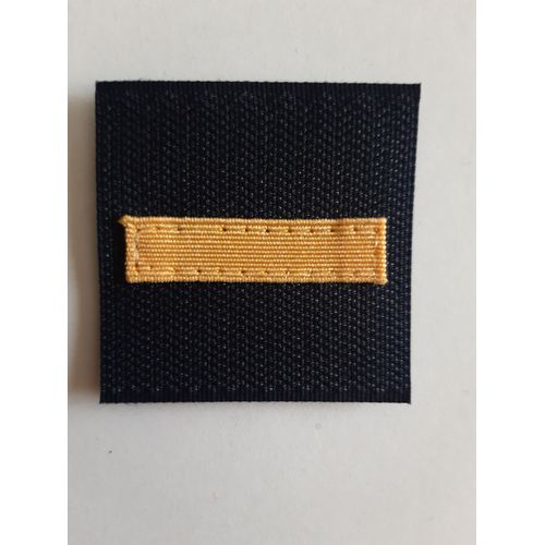 Grade Velcro Sur Fond Bleu Neuf Grade Sous-Lieutenant Armée De L'air