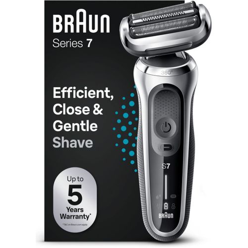 Braun Series 7 71-S1000s - Rasoir - Sans Fil - Argent